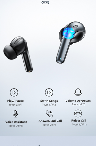 iPhone LED TWS Bluetooth 5.0 Earbuds