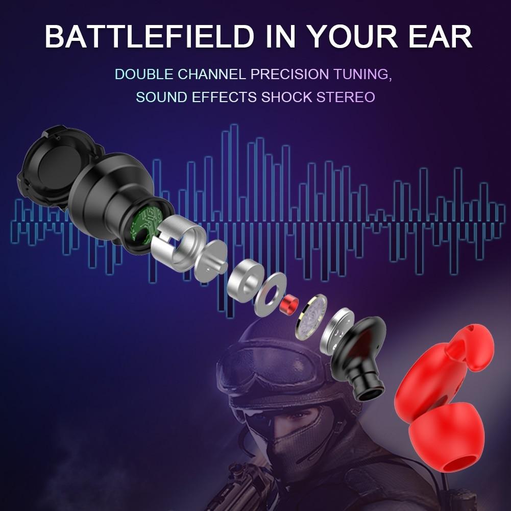 Gaming Earphones with Extension Microphone