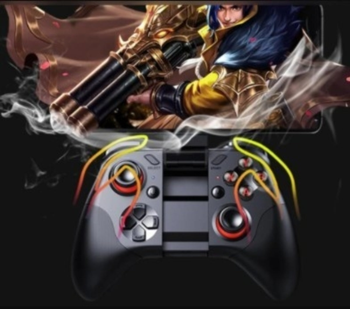 Bluetooth Gaming Controller with Stereo Headset