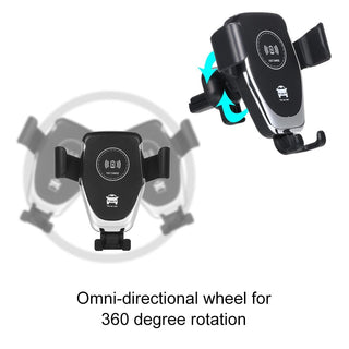 Car Mount Holder Wireless Charger