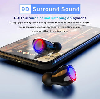 Bluetooth 3D Surround Sound Earbuds