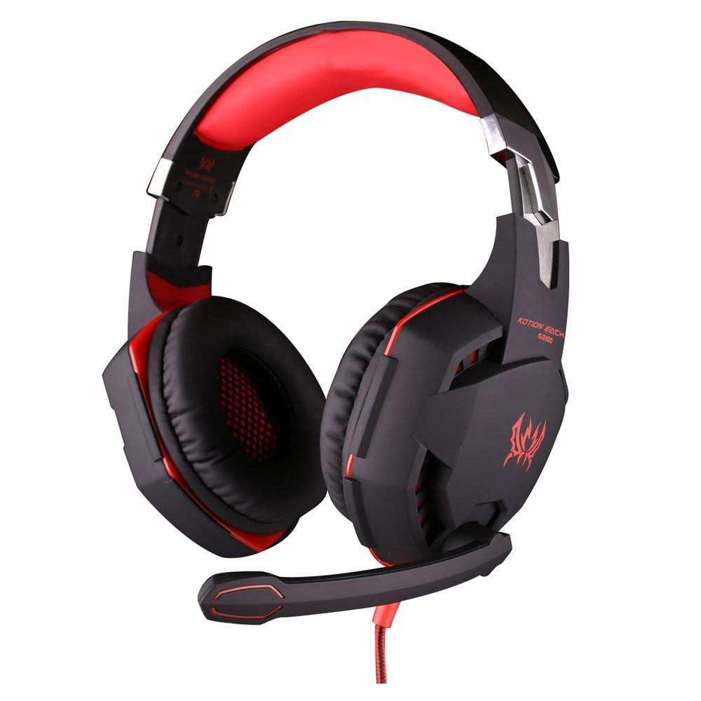 LED Vibration Gaming Headphone