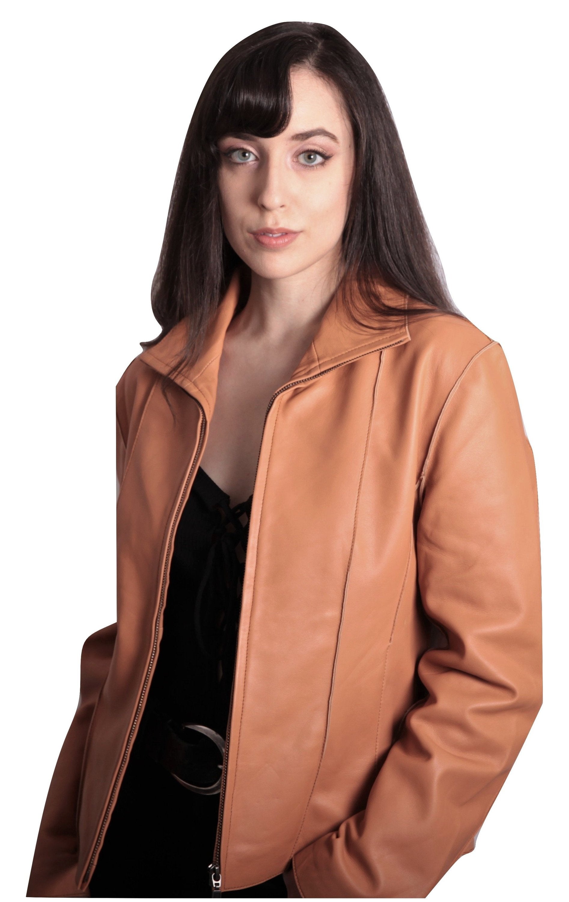 Women's Sheepskin Leather Jacket