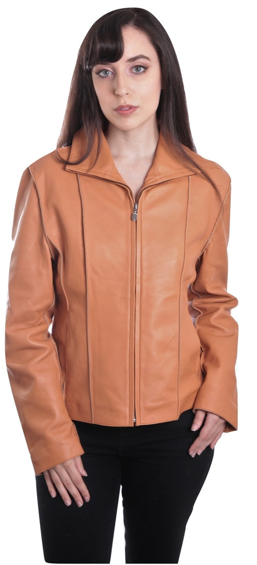 Women's Sheepskin Leather Jacket